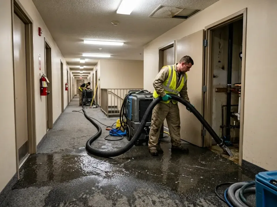 multi-unit-apartment-hallway-f-005 — frequently asked questions, Emergency Burst Pipe Water Extraction & Removal in Bay Shor…